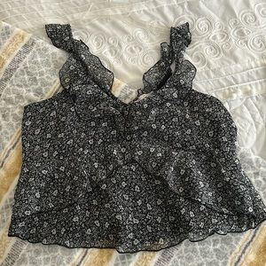 NWT Abercrombie and fitch wrap skirt & top set. Size XL